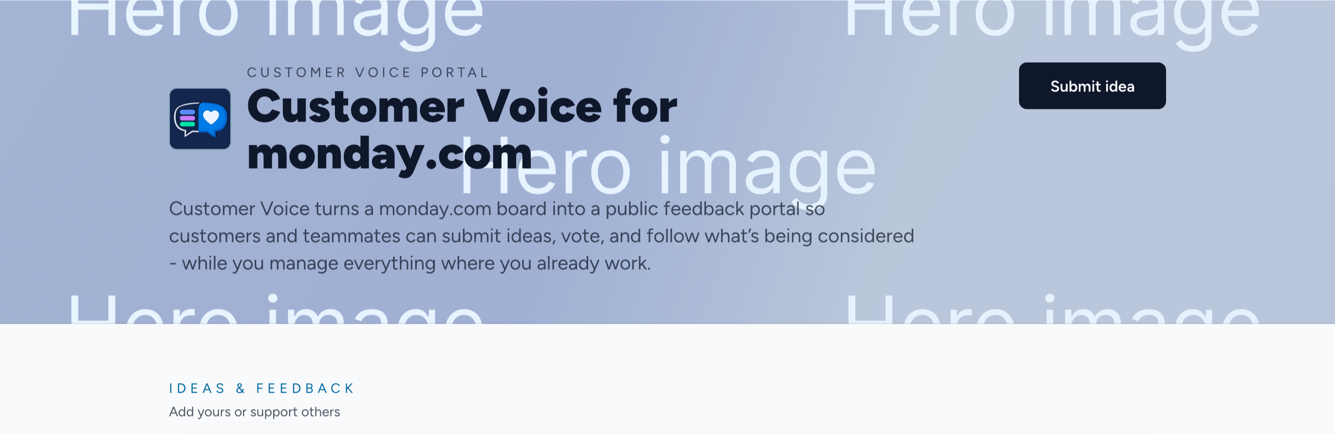 Hero image sample